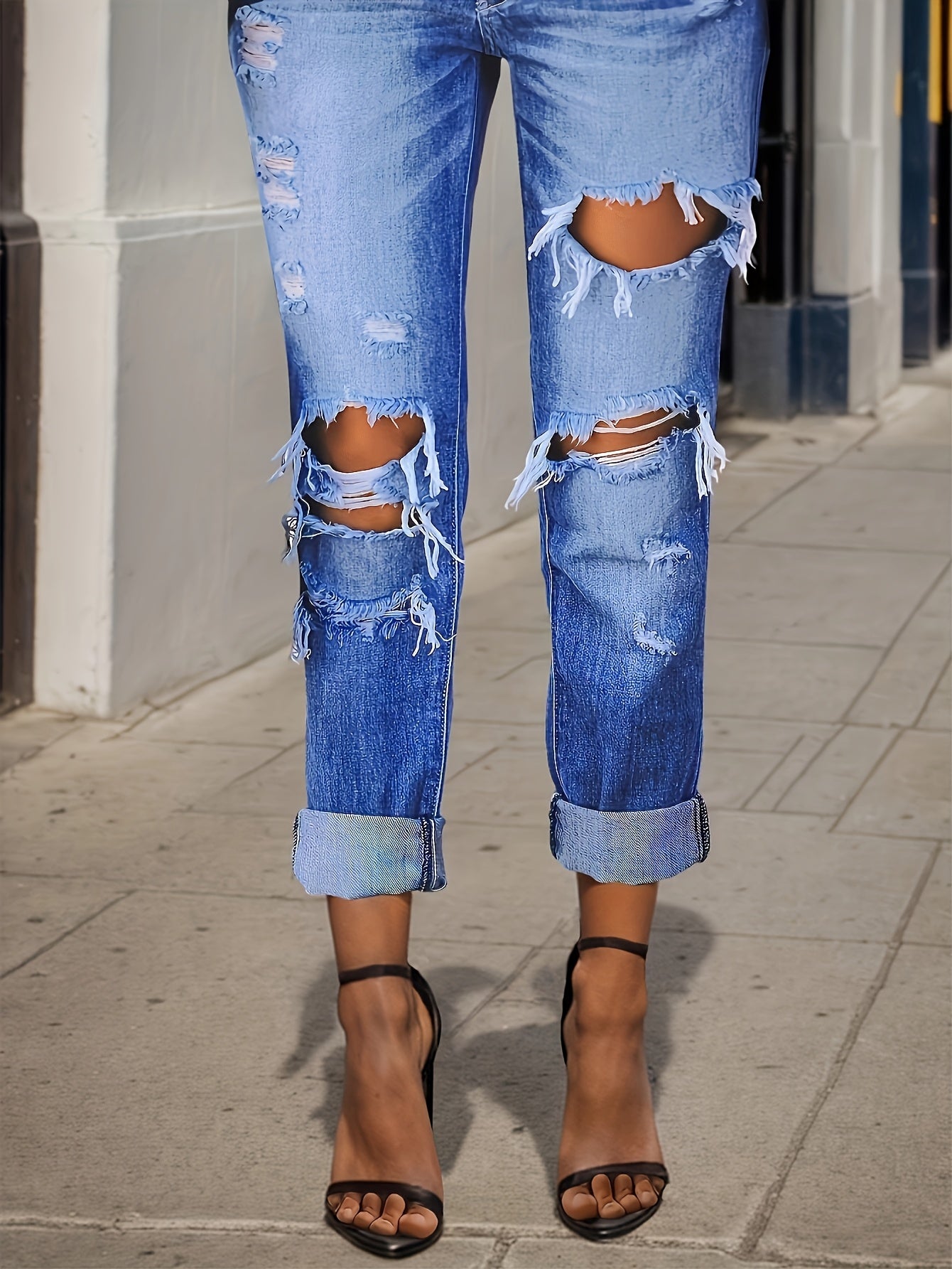 Women Distressed Jeans