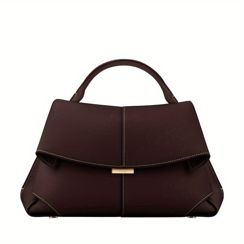 Chic Designer-Inspired Faux Leather Handbag