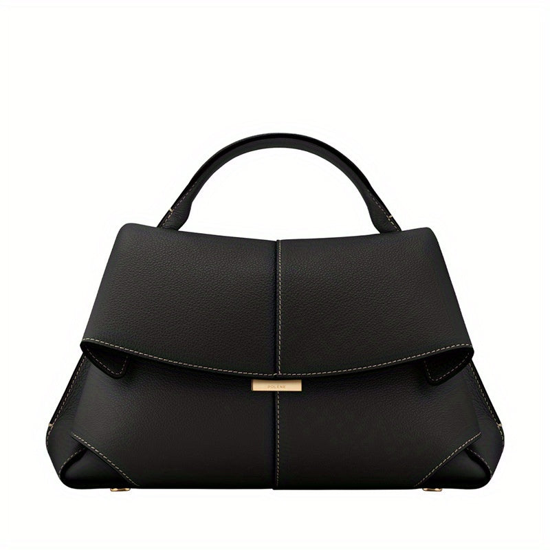 Chic Designer-Inspired Faux Leather Handbag