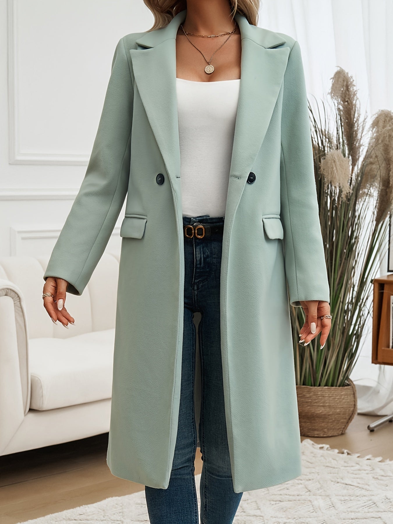 Commuter Lapel Cardigan Coat