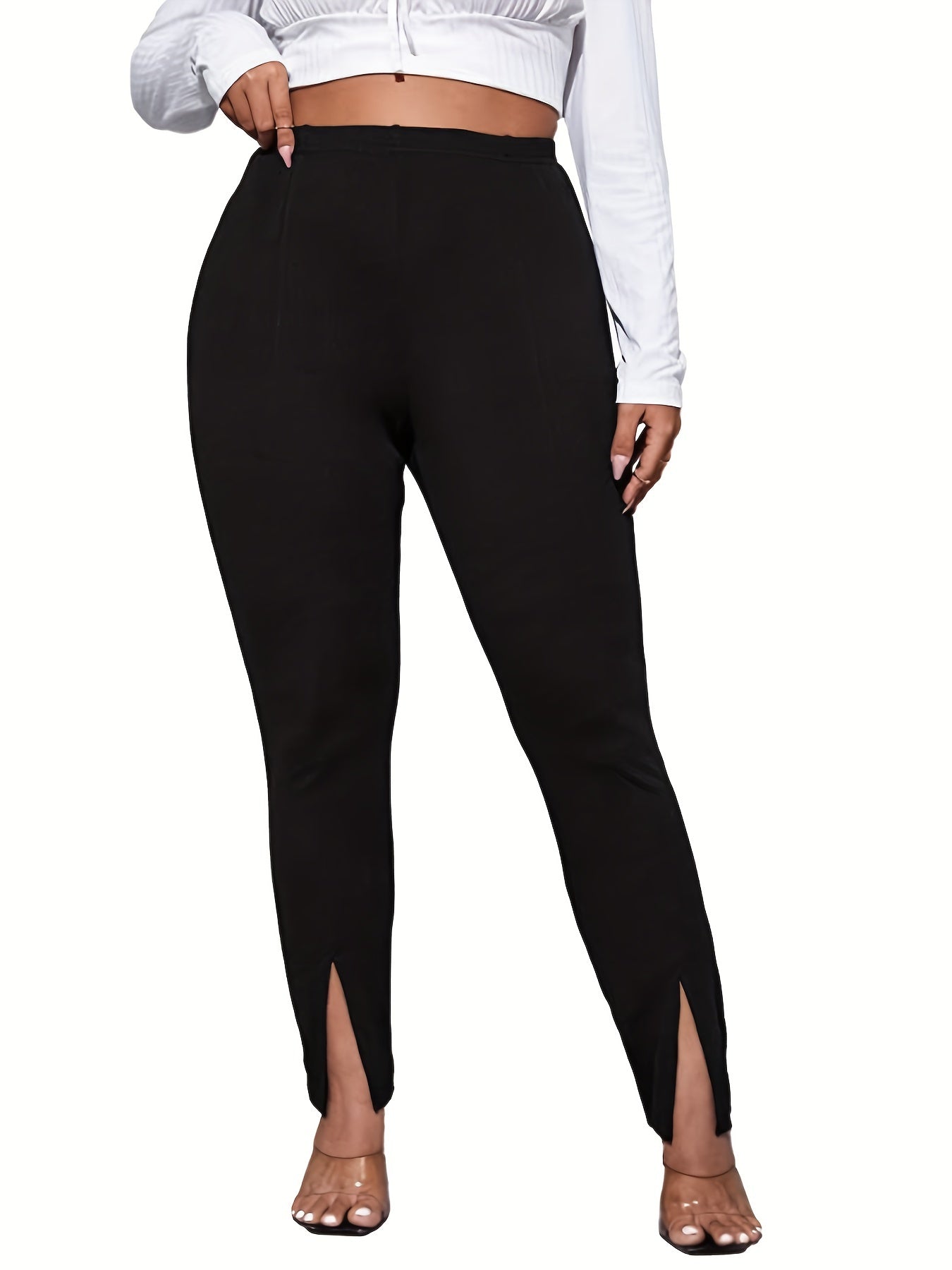 Plus Size Curvy Casual Leggings