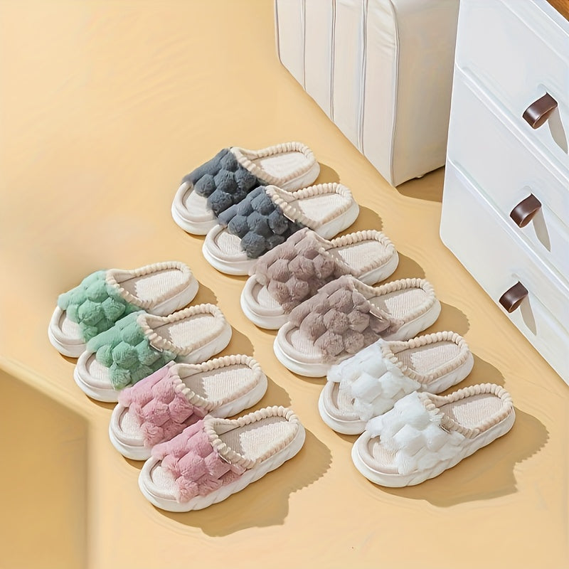 Soft Linen Slippers