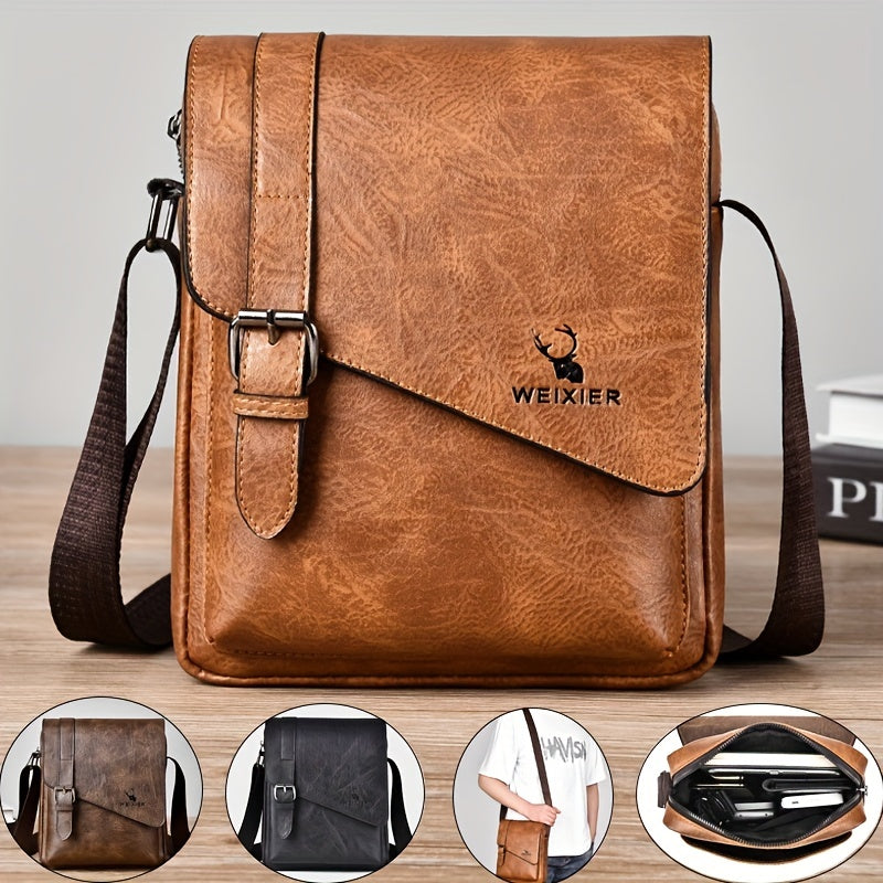 Pu Leather Shoulder Messenger Bag