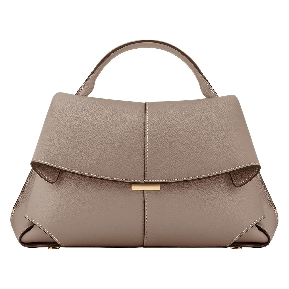 Chic Designer-Inspired Faux Leather Handbag