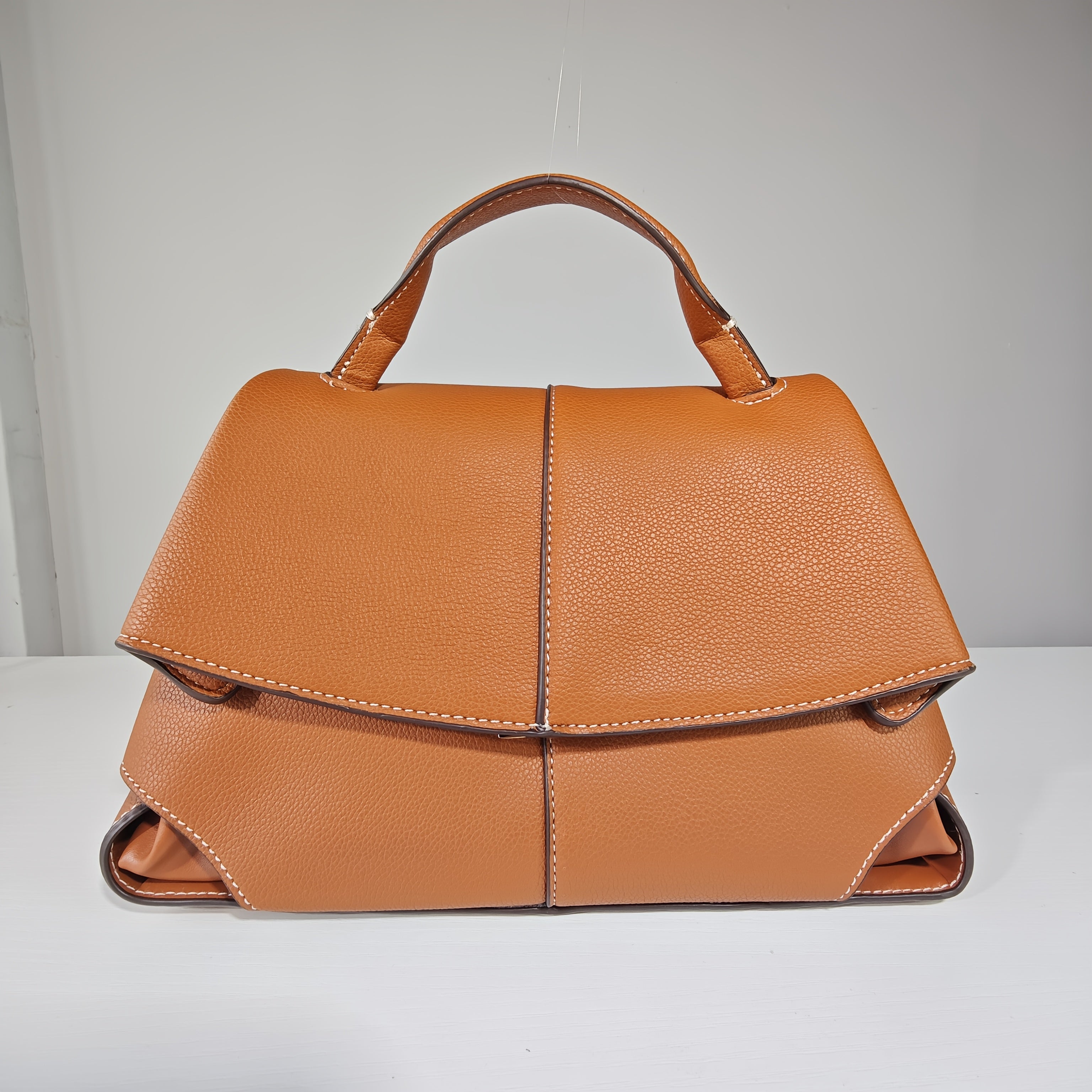 Chic Designer-Inspired Faux Leather Handbag