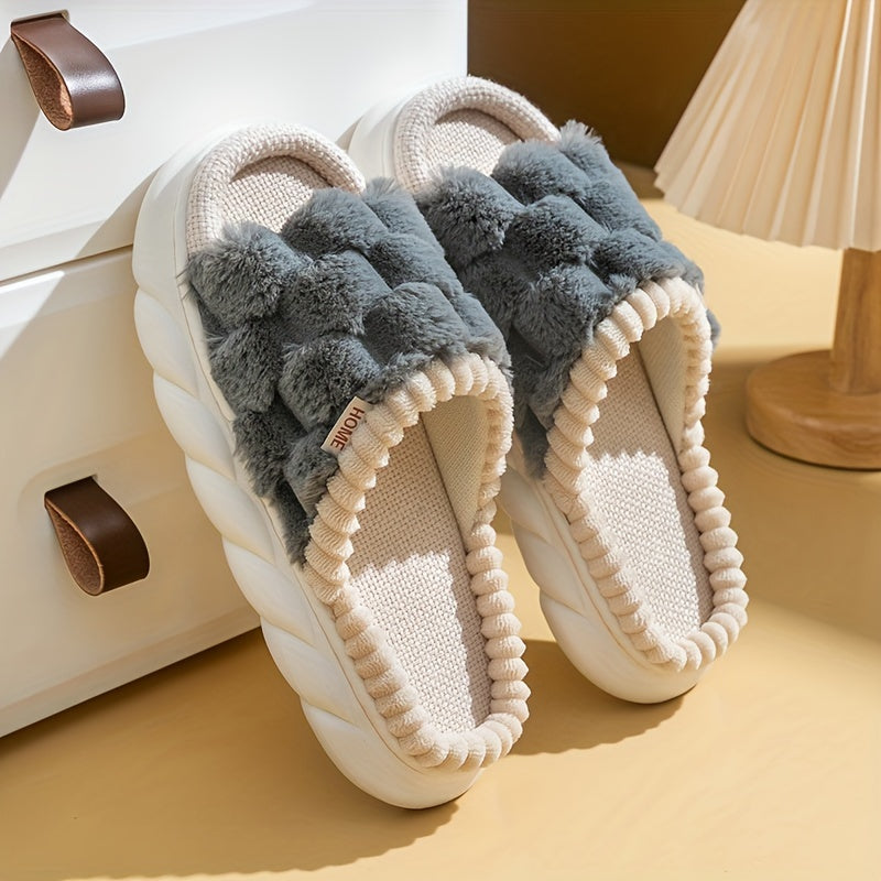 Soft Linen Slippers