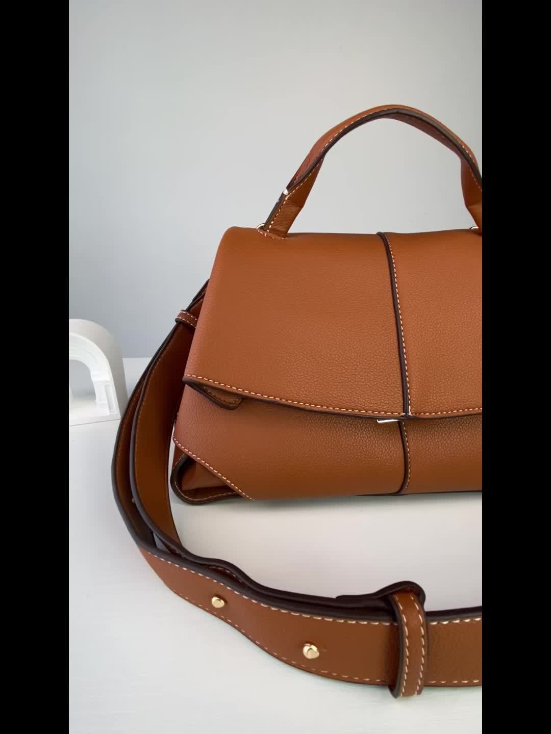 Chic Designer-Inspired Faux Leather Handbag